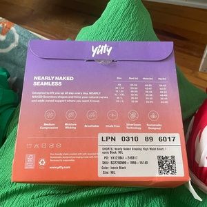 Yitty by Lizzo Nearly Naked Shapewear High Waisted Shorts. Iconic Black M/L